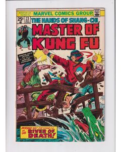Master of Kung Fu (1974) #  23 (5.0-VGF) (1844102) Black Jack Tarr