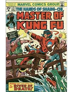 Master of Kung Fu (1974) #  23 (4.0-VG) Black Jack Tarr