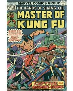 Master of Kung Fu (1974) #  34 (4.0-VG) 
