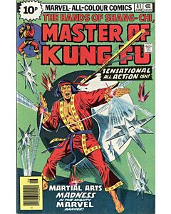 Master of Kung Fu (1974) #  41 UK Price (6.0-FN)