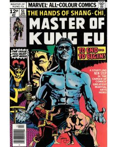 Master of Kung Fu (1974) #  51 UK Price (3.0-GVG)