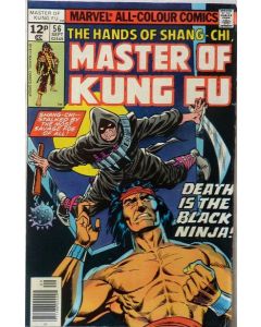 Master of Kung Fu (1974) #  56 UK Price (7.0-FVF)