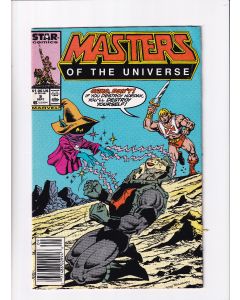 Masters of the Universe (1986) #   9 Newsstand (3.0-GVG) (1454011) Rust Migration Back Cover Damage