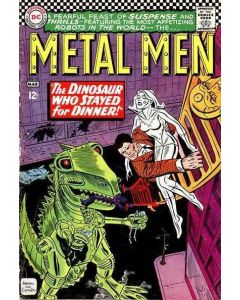 Metal Men (1963) #  18 (4.0-VG) The Dinosaur Who Stayed for Dinner, Centerfold detached