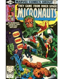Micronauts (1979) #  16 (3.0-GVG) Fantastic Four