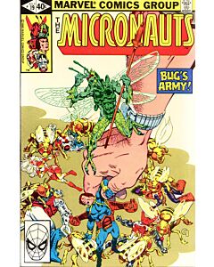 Micronauts (1979) #  19 (4.0-VG) Back cover damage