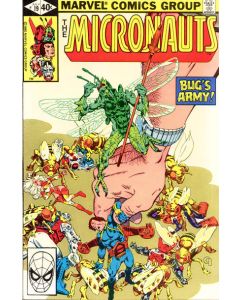 Micronauts (1979) #  19 (4.0-VG) Back cover damage