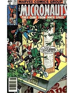 Micronauts (1979) #  20 Newsstand (5.0-VGF) Ant-Man