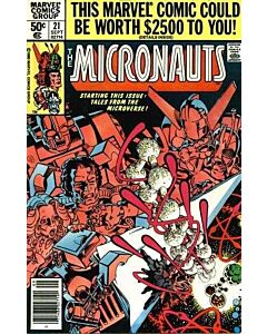 Micronauts (1979) #  21 (8.0-VF)