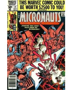 Micronauts (1979) #  21 (8.0-VF)