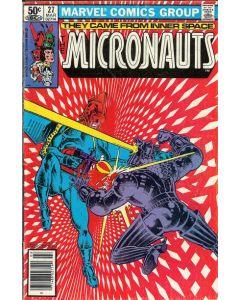 Micronauts (1979) #  27 Newsstand (7.0-FVF)