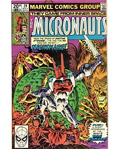 Micronauts (1979) #  29 UK Price (5.0-VGF) Doc Samson