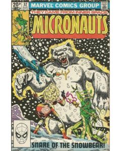 Micronauts (1979) #  32 UK Price (8.0-VF)