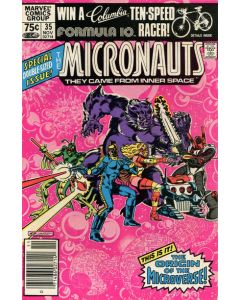 Micronauts (1979) #  35 Newsstand (8.0-VF) Dr. Strange