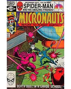 Micronauts (1979) #  36 (7.0-FVF) Bob Layton Cover