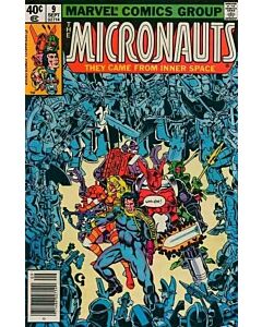 Micronauts (1979) #   9 Newsstand (6.0-FN)