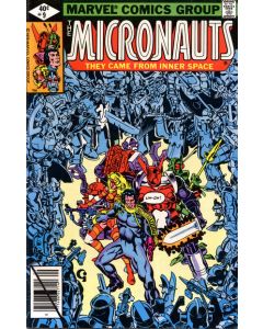 Micronauts (1979) #   9 (4.0-VG) Tape on back cover