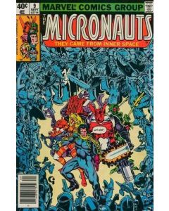 Micronauts (1979) #   9 Newsstand (4.0-VG)