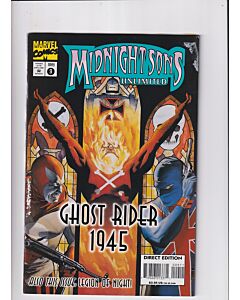 Midnight Sons Unlimited (1993) #   9 (4.0-VG) Blazing Skull Series FINALE