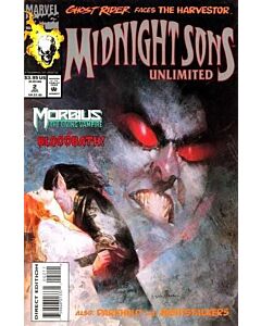Midnight Sons Unlimited (1993) #   2 (8.0-VF) Morbius