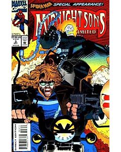 Midnight Sons Unlimited (1993) #   3 (8.0-VF) Spider-Man
