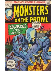 Monsters on the Prowl (1971) #  25 (5.0-VGF) Distributors Ink