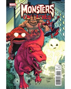 Monsters Unleashed (2017) #   1 Cover V (9.0-VFNM) Retailer Incentive