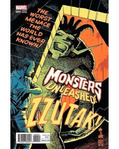 Monsters Unleashed (2017) #   4 Cover E (9.2-NM) Movie Poster Variant