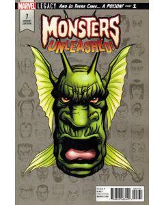 Monsters Unleashed (2017 2nd Series) #   7 Cover C 1:10 (8.0-VF) Headshot Variant