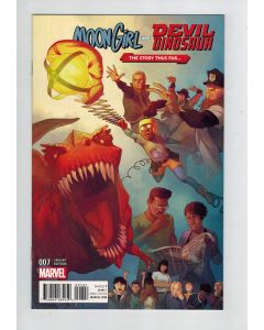 Moon Girl and Devil Dinosaur (2015) #   7 Cover B (9.2-NM) (1211904) 1st Kid Kree