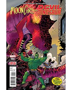 Moon Girl and Devil Dinosaur (2015) #   4 (8.0-VF) Totally Awesome Hulk