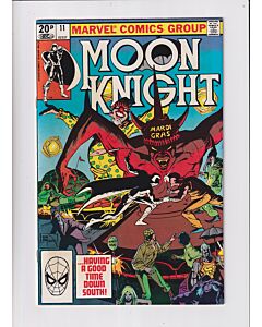 Moon Knight (1980) #  11 UK Price (7.0-FVF) (399838)