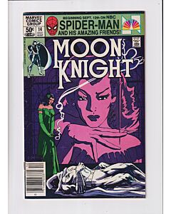 Moon Knight (1980) #  14 Newsstand (6.5-FN+) (696887) 1st app Scarlet Fasinera