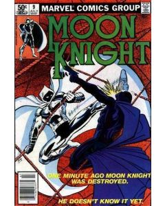 Moon Knight (1980) #   9 (7.0-FVF) Frank Miller cover