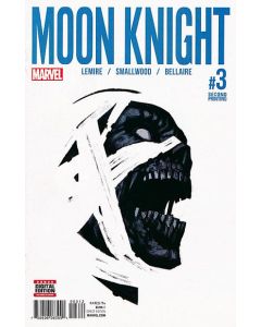Moon Knight (2016) #   3 2nd Print (9.0-VFNM) 1st Dr. Emmet as Ammut, Blue Variant