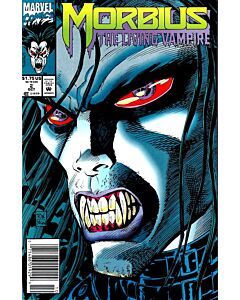Morbius The Living Vampire (1992) #   2 Newsstand (5.0-VGF)