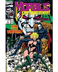 Morbius The Living Vampire (1992) #   9 Price tag on cover (6.0-FN)