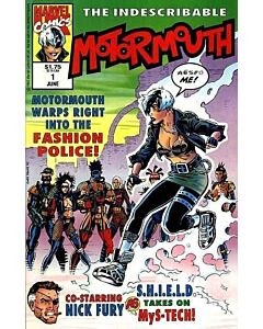Motormouth (1992) #   1 (6.0-FN) (Marvel UK) Price tag on Cover