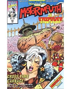 Motormouth (1992) #   9 (5.0-VGF) (Marvel UK) Mys-Tech Wars Crossover Price tag on Cover