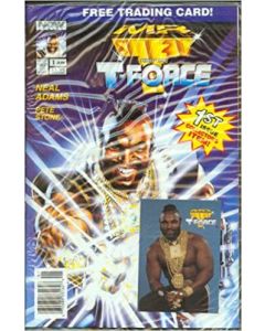 Mr. T and the T-Force (1993) #   1 Newsstand Polybagged with Trading Card (8.0-VF)