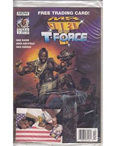 Mr. T and the T-Force (1993) #   3 Newsstand Polybag with Card (8.0-VF)