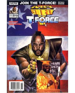 Mr. T and the T-Force (1993) #   4 Newsstand Polybag with Card (7.0-FVF)