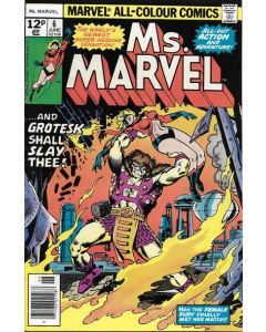 Ms. Marvel (1977) #   6 UK Price (7.0-FVF) Grotesk