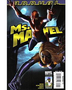 Ms. Marvel (2006) ANNUAL #   1 (7.0-FVF) Spider-Man, Greg Horn cover