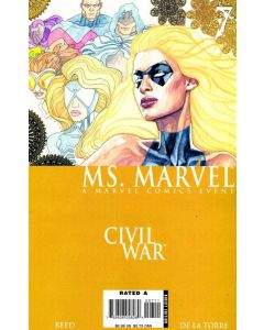 Ms. Marvel (2006) #   7 (7.5-VF-) Civil War