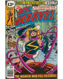 Ms. Marvel (1977) #  23 UK Price (7.0-FVF) Final Issue