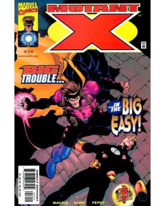 Mutant X (1998) #  16 (7.0-FVF) Gambit