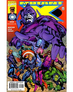 Mutant X (1998) #  22 (7.0-FVF) Galactus