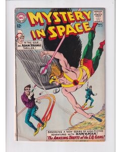 Mystery in Space (1951) #  87 (4.0-VG) (2032409) Hawkman