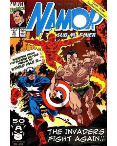 Namor the Sub-Mariner (1990) #  12 (7.0-FVF) John Byrne Invaders